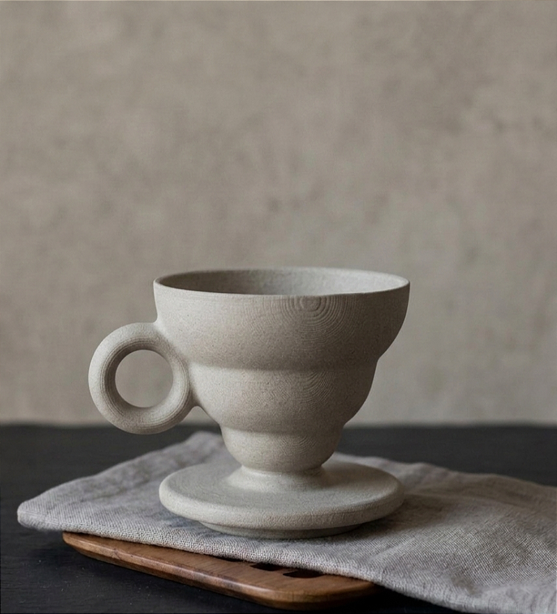 molde passador de cafe