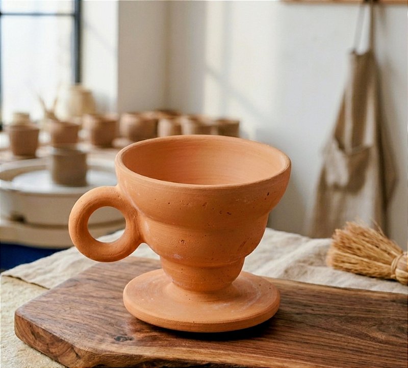 molde passador de cafe