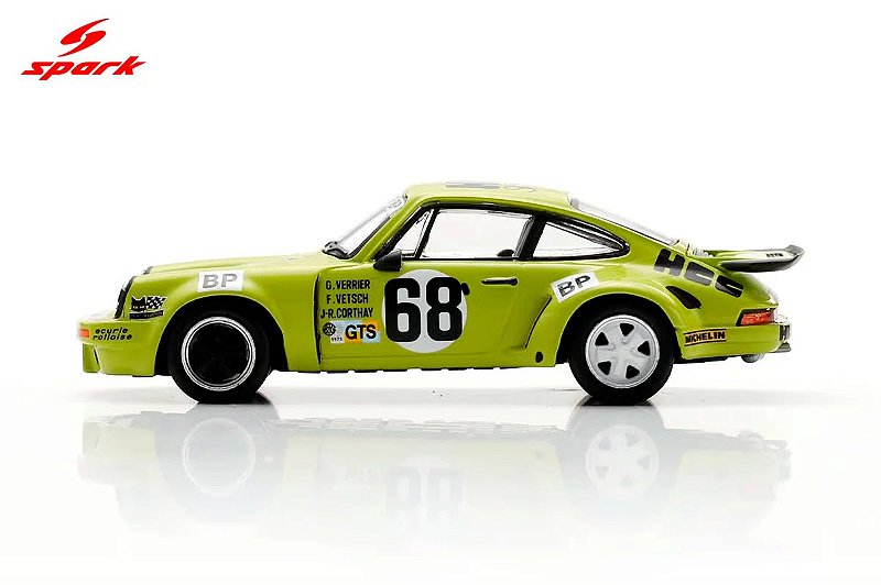 Porsche 911 Carrera RSR 3.0 No.68 24Hs Le Mans 1975 1:64 Spark