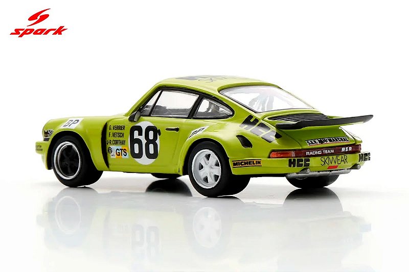 Porsche 911 Carrera RSR 3.0 No.68 24Hs Le Mans 1975 1:64 Spark