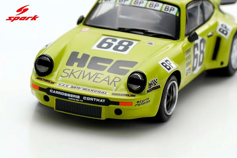 Porsche 911 Carrera RSR 3.0 No.68 24Hs Le Mans 1975 1:64 Spark