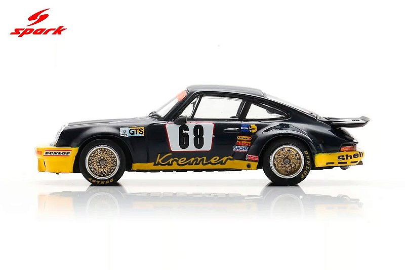 Porsche 911 Carrera RSR 3.0 No.68 24Hs Le Mans 1974 1:64 Spark