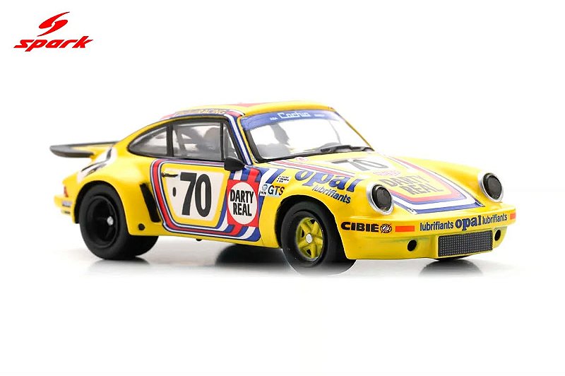 Porsche 911 Carrera RSR 3.0 No.70 24Hs Le Mans 1974 1:64 Spark
