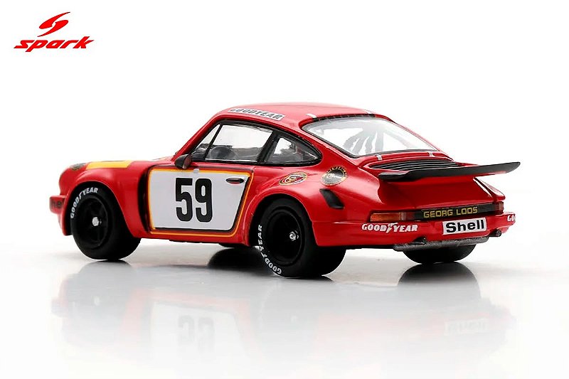 Porsche 911 Carrera RSR 3.0 No.59 24Hs Le Mans 1975 1:64 Spark