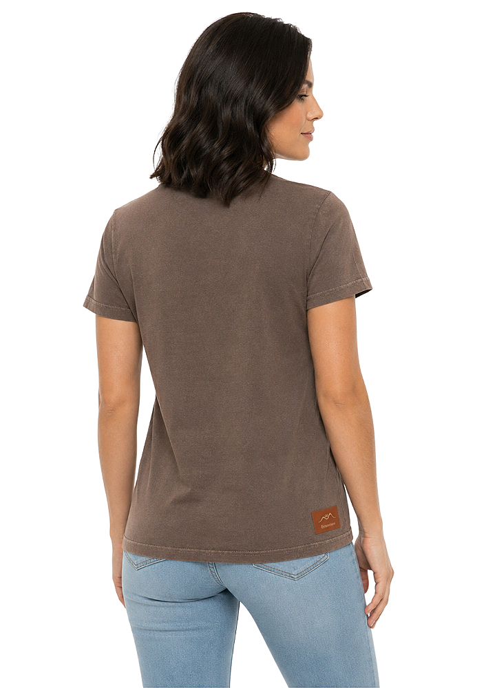 T-Shirt Baby Look Feminina Estanciero Connection