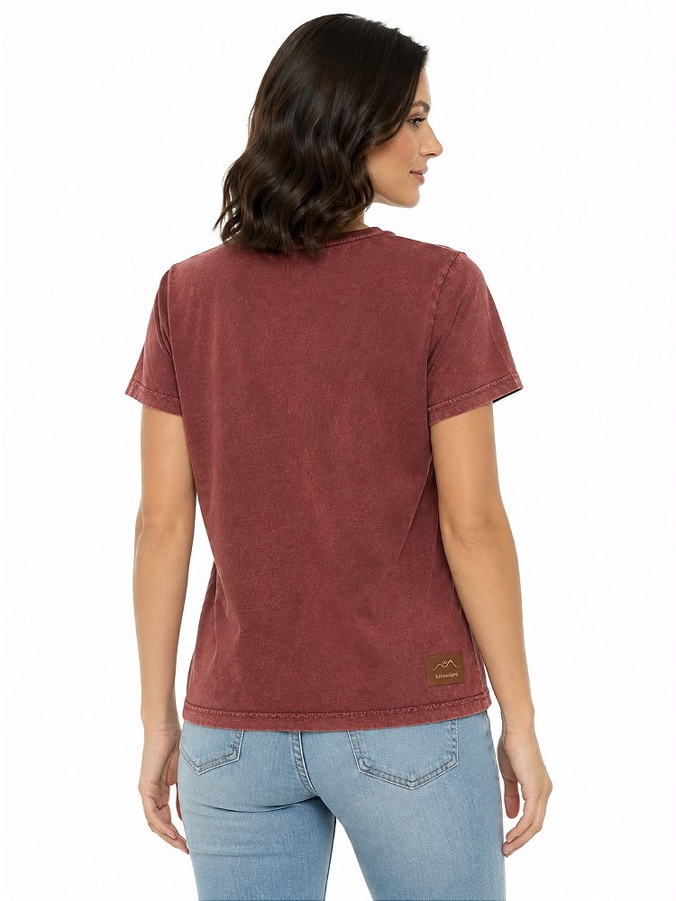 T-Shirt Baby Look Feminina Estanciero Cowgirl