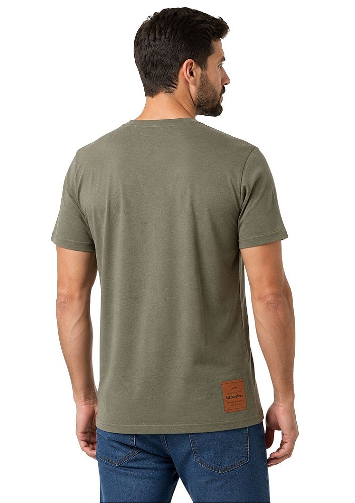 Camiseta Masculina Estanciero Nelore A Raça Do Brasil