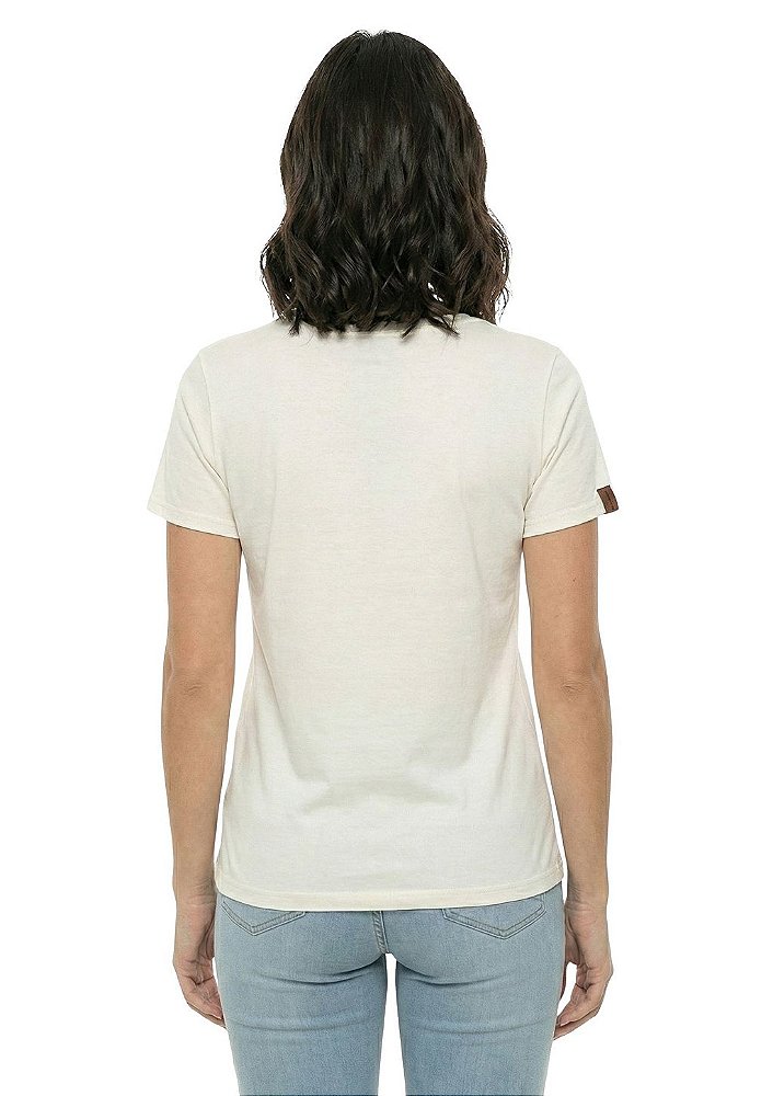 T-Shirt Baby Look Feminina Estanciero Vaquinha