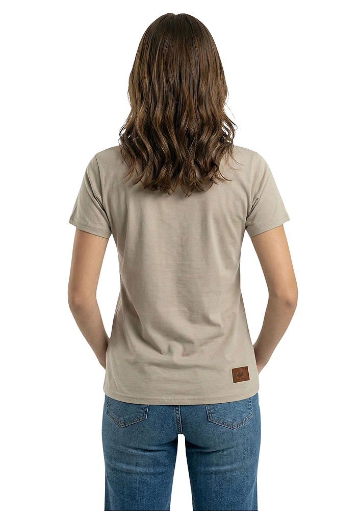 T-Shirt Baby Look Juvenil Feminina Estanciero Nossa Herança Guria