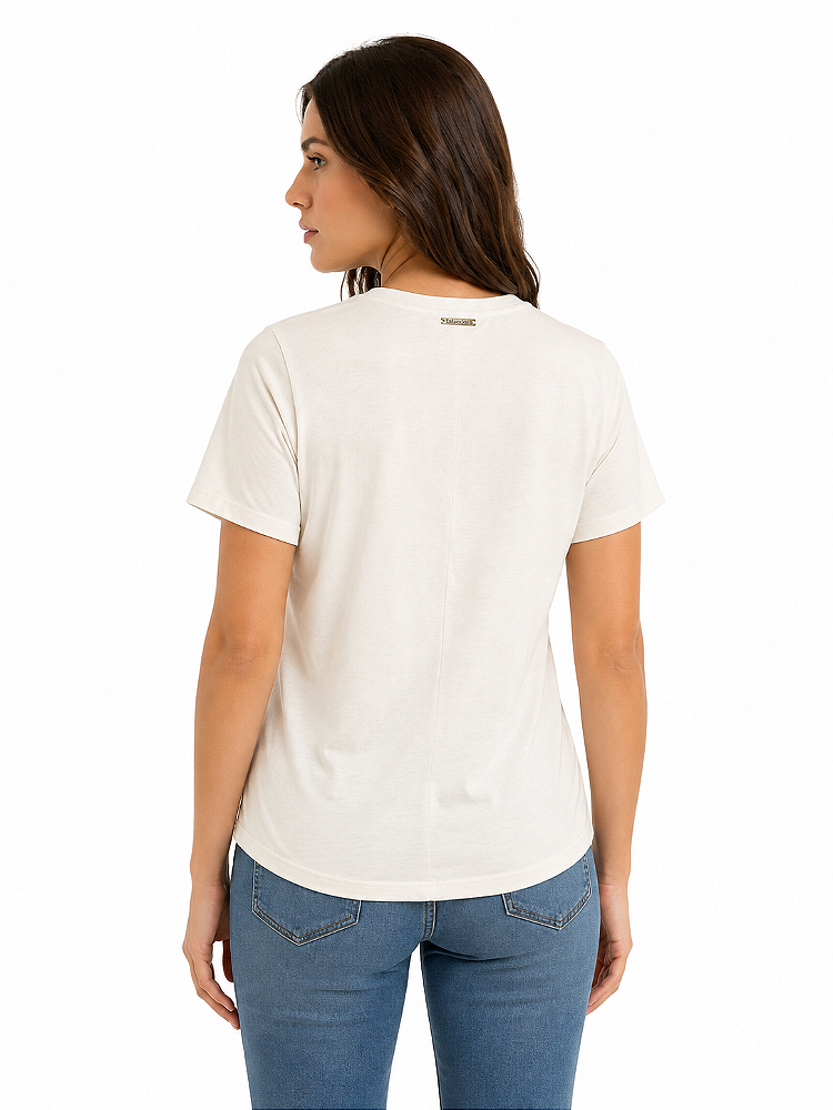 T-Shirt Regular Juvenil Feminina Estanciero Amizade Potro