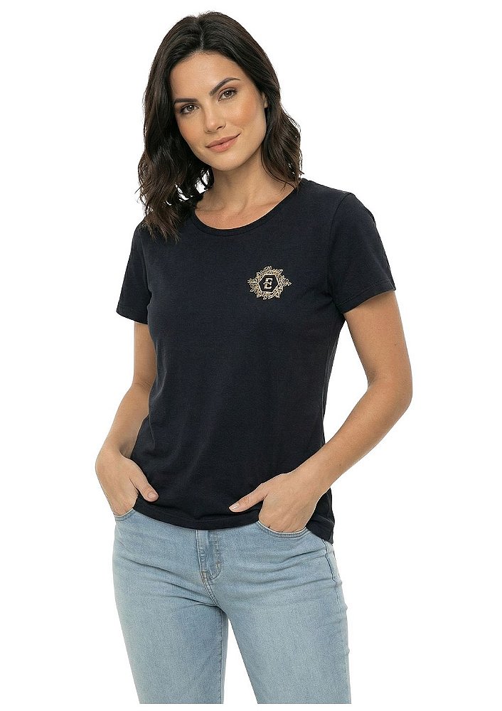 T-Shirt Baby Look Feminina Nossa Senhora Aparecida