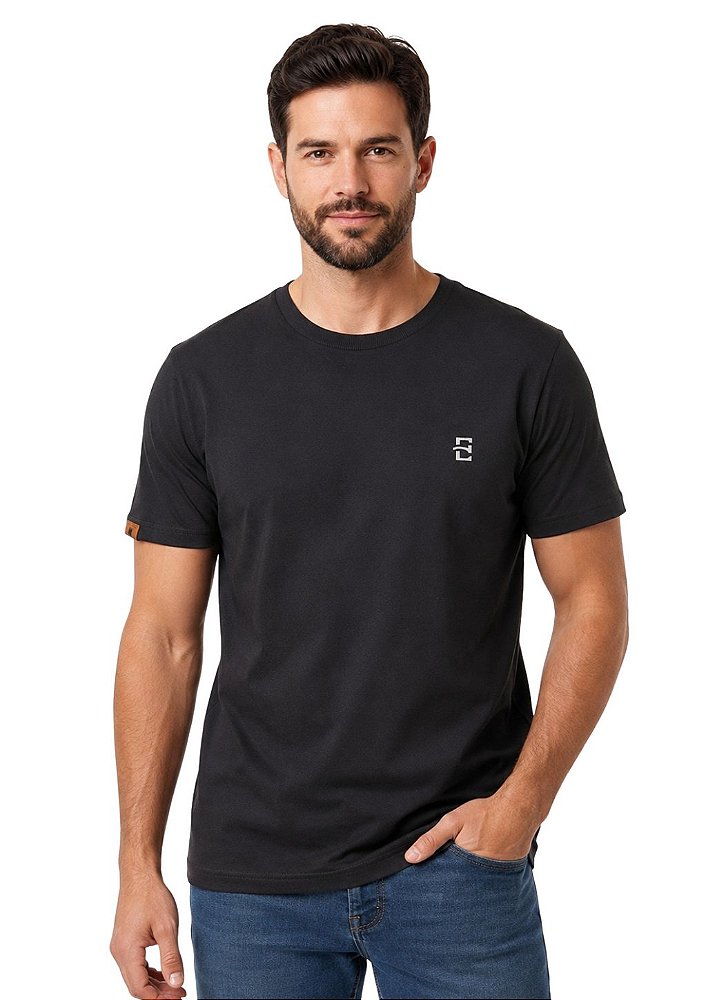 Camiseta Masculina Estanciero Cruz Sagrada