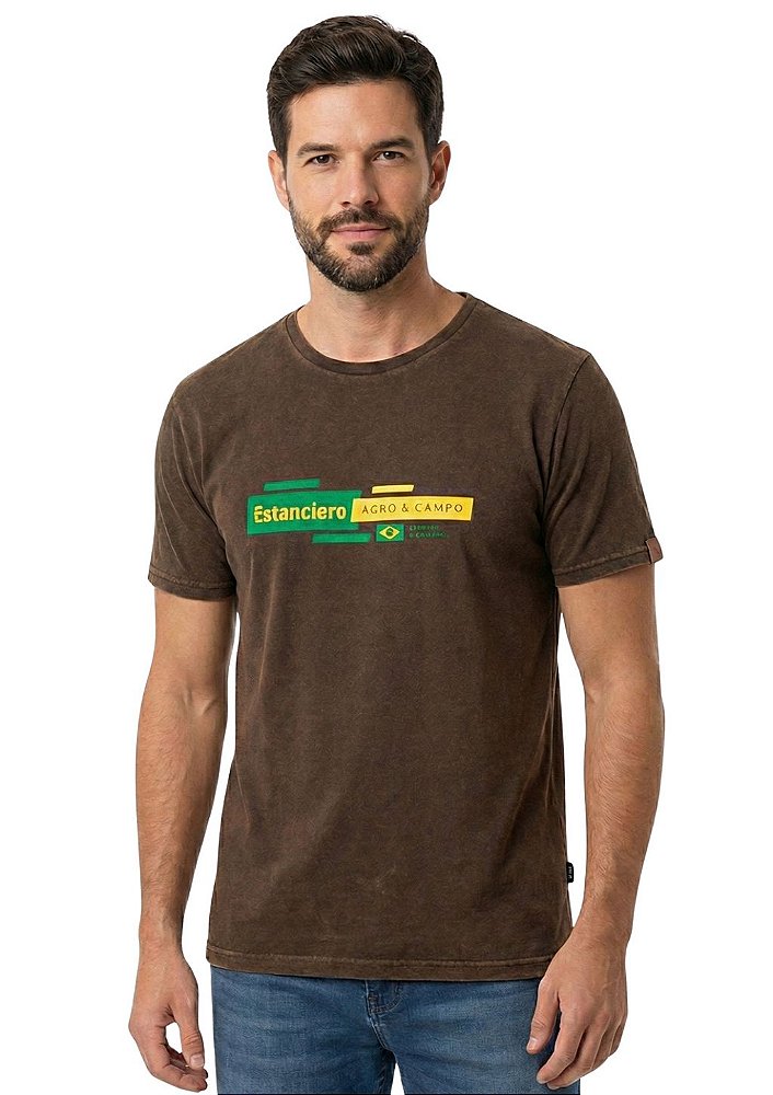 Camiseta Masculina Estanciero Agro E Campo