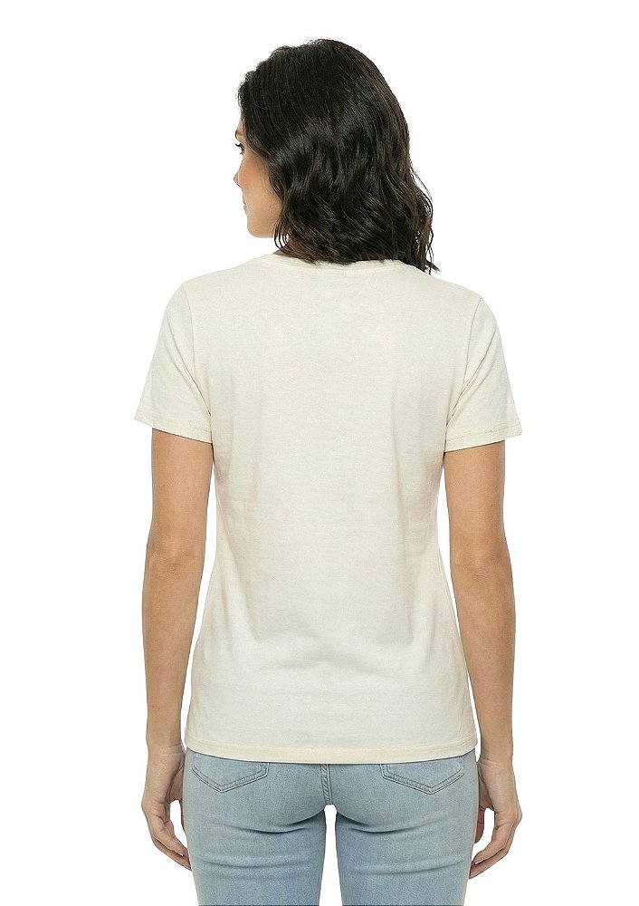 T-Shirt Baby Look Feminina Estanciero Nem Delicada Nem Bruta