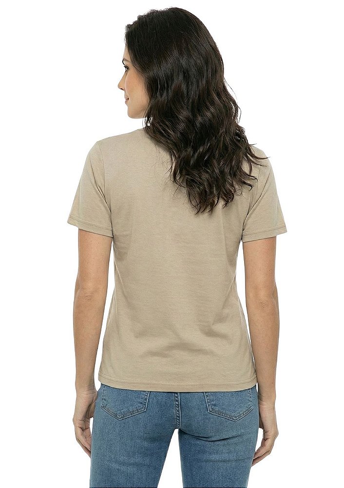T-Shirt Baby Look Feminina Estanciero Guarda Pampa