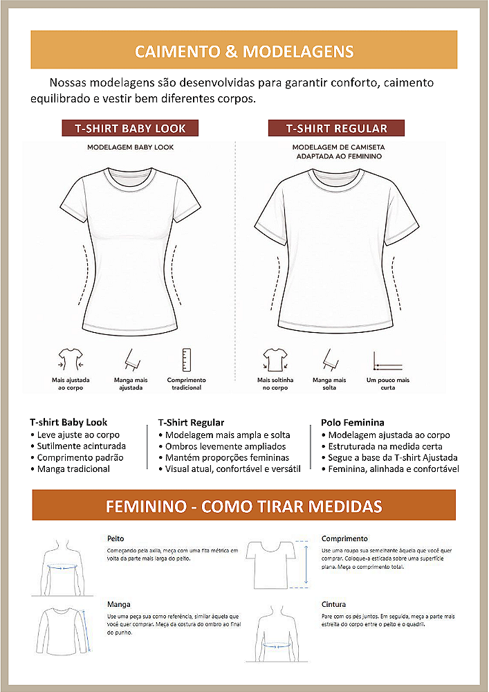 T-Shirt Regular Feminina Estanciero Cowgirl
