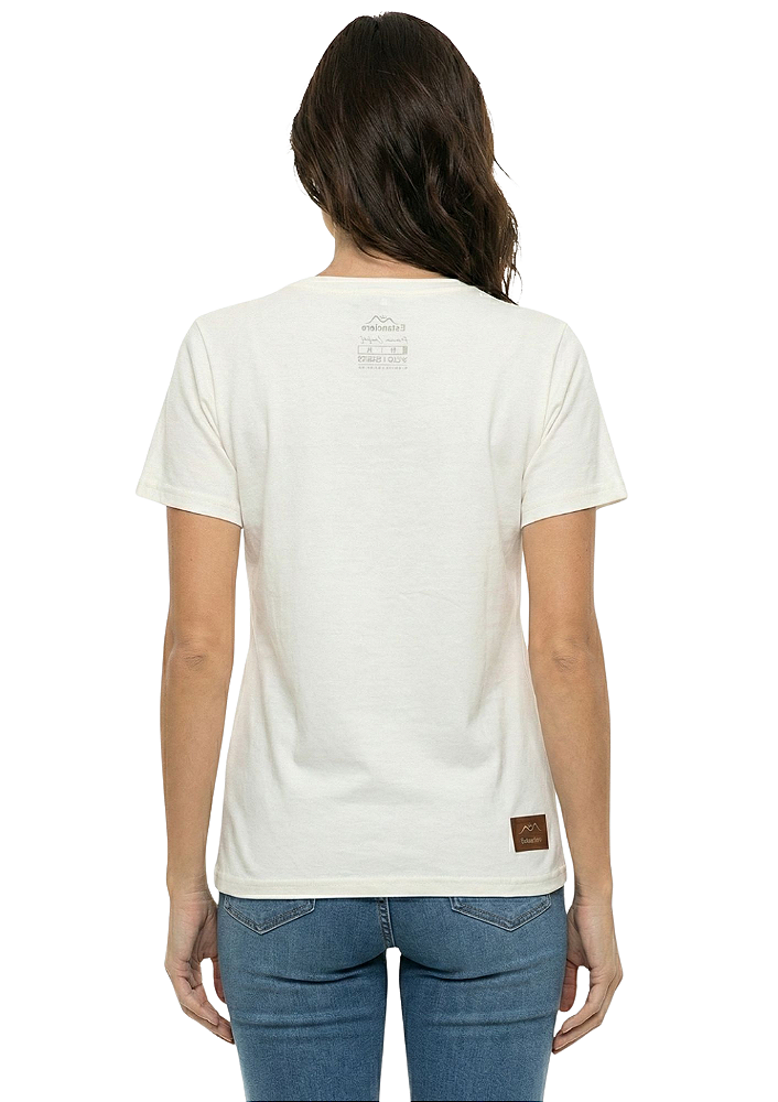 Shirt Feminina Estanciera Cavalo Floral