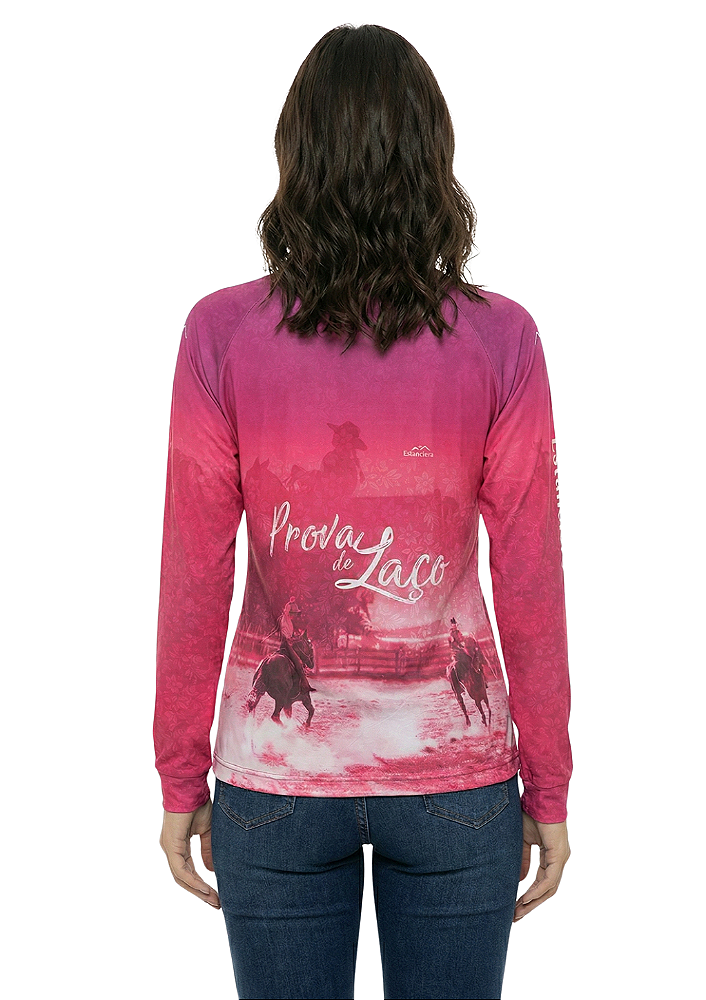 Camisa Manga Longa Estampada Proteção UV Estanciero V9
