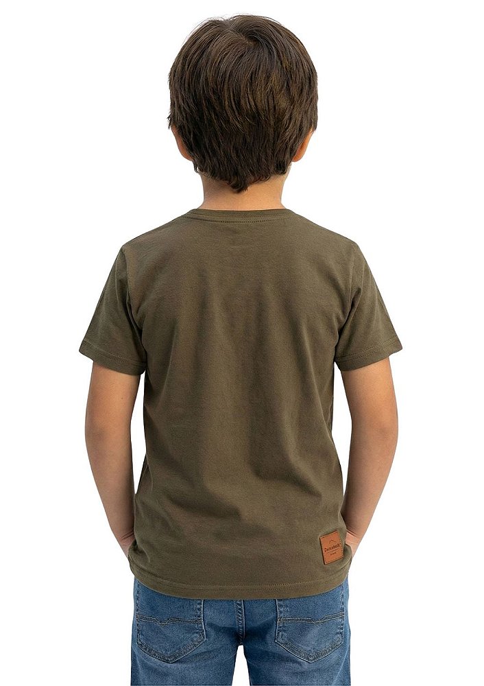 Camiseta Infantil Estanciero Paleteada Dupla