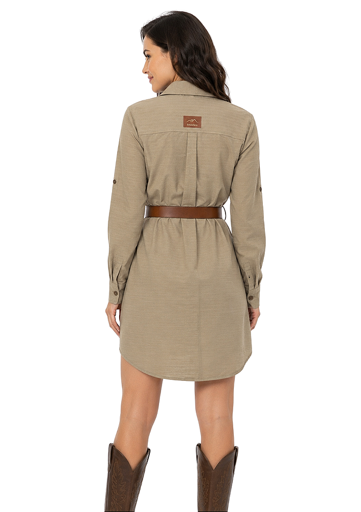 Chemise Feminina Alongada Estanciero