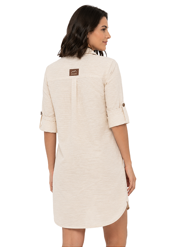 Chemise Feminina Alongada Estanciero