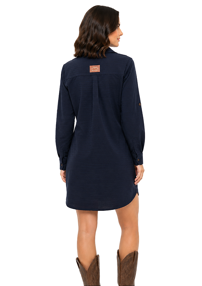 Chemise Feminina Alongada Estanciero
