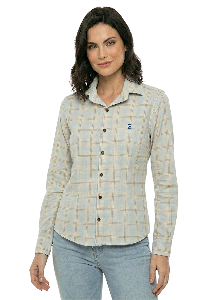 Camisete Flanela Feminina Estanciero