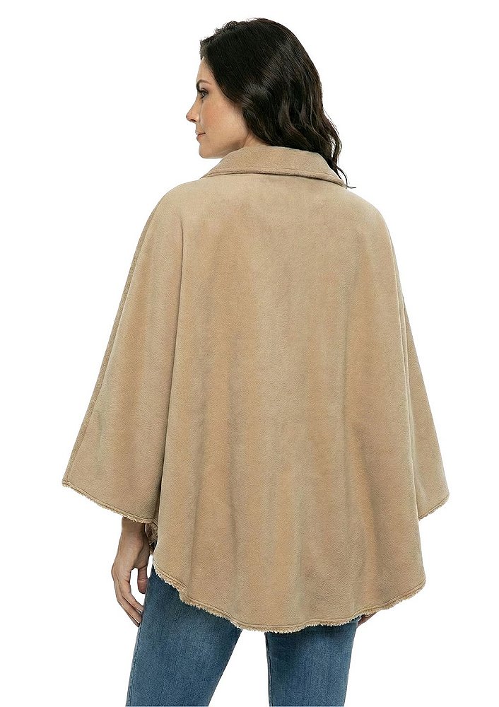 Poncho Pala Sherpa Feminina Estanciero