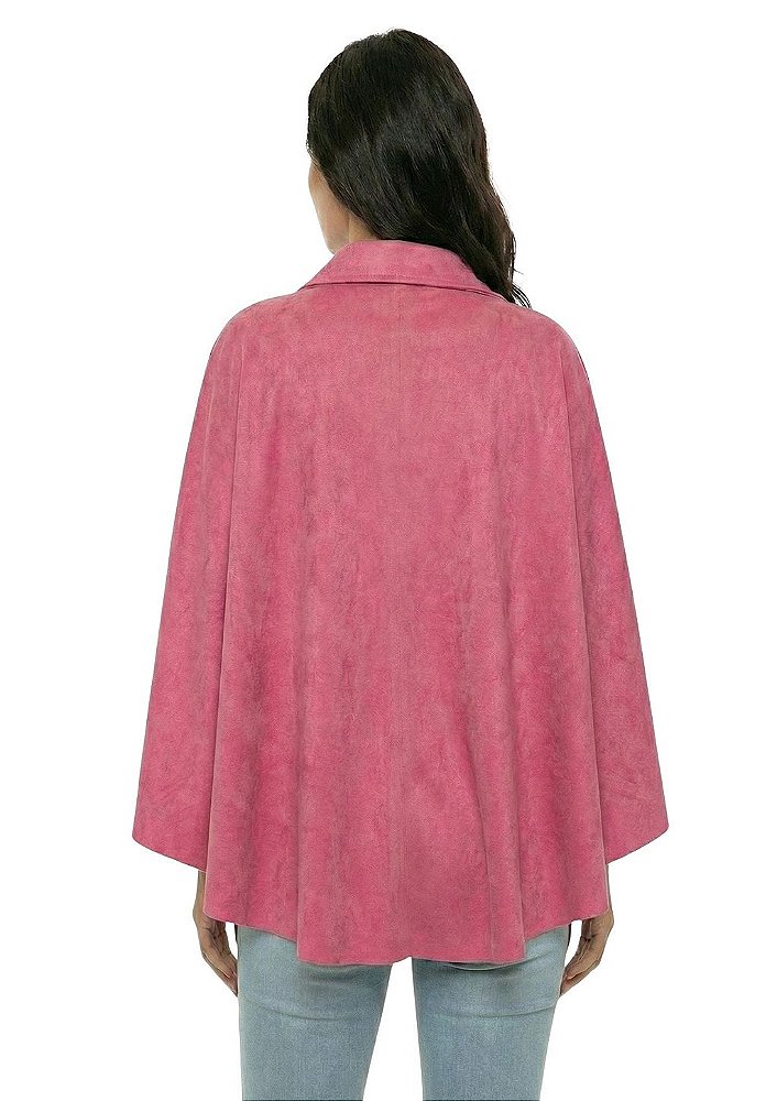 Poncho Pala Feminino Estanciero Suede