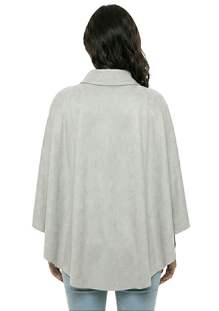 Poncho Pala Feminino Estanciero Suede