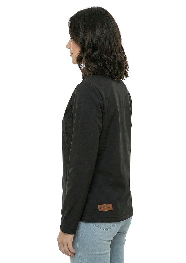 Jaqueta Casual Peluciada Feminina Estanciero