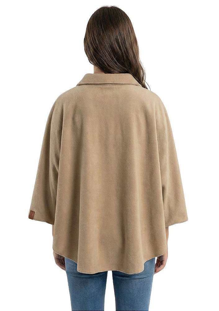 Poncho Pala Sherpa Feminina Estanciero