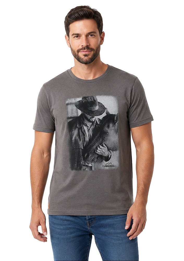 Camiseta Masculina Estanciero Melhor Amigo