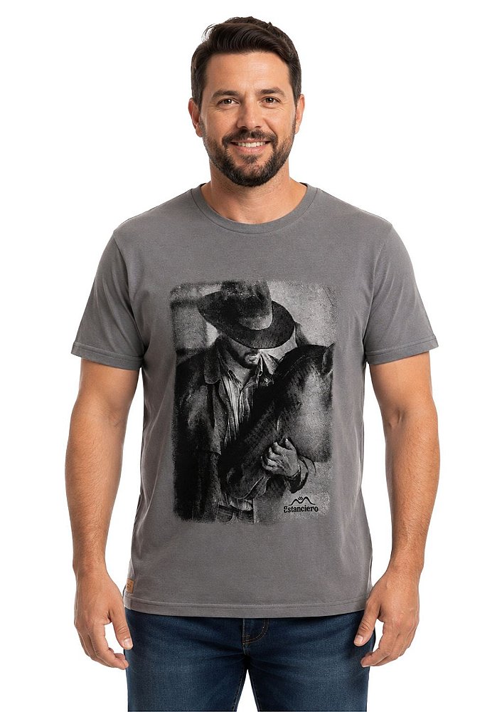 Camiseta Masculina Estanciero Melhor Amigo