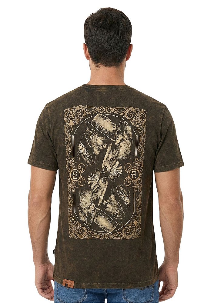 Camiseta Masculina Estanciero Carta