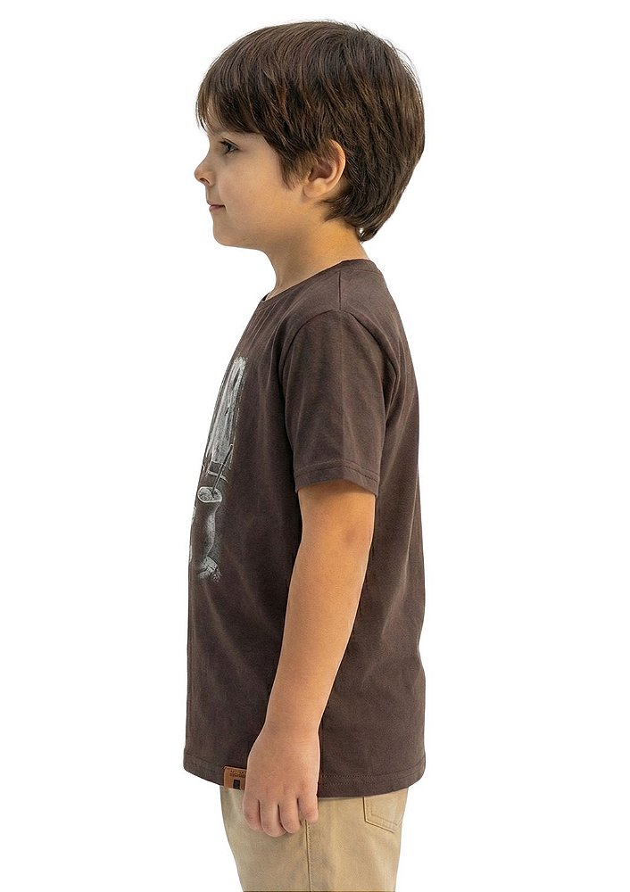 Camiseta Infantil Estanciero Fim de Tarde na Janela