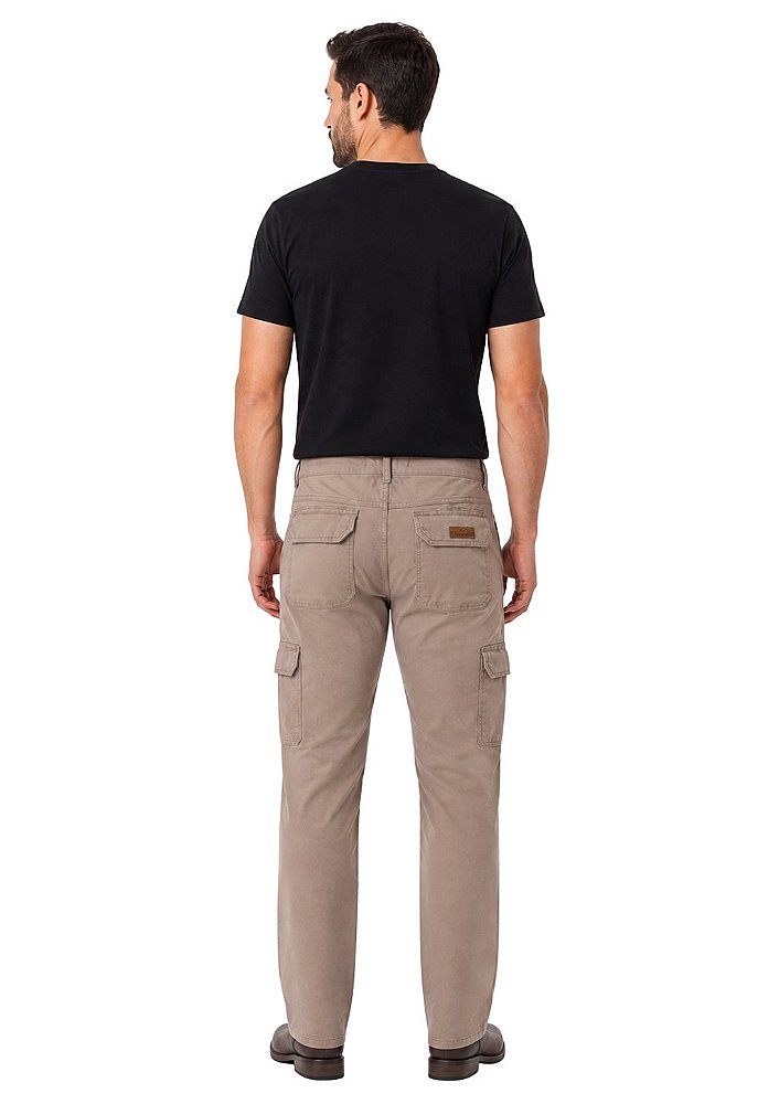 Calça Cargo Masculina Sarja Estanciero