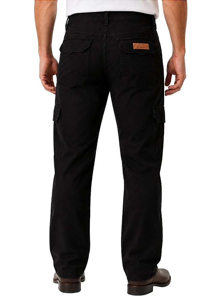 Calça Cargo Masculina Sarja Estanciero