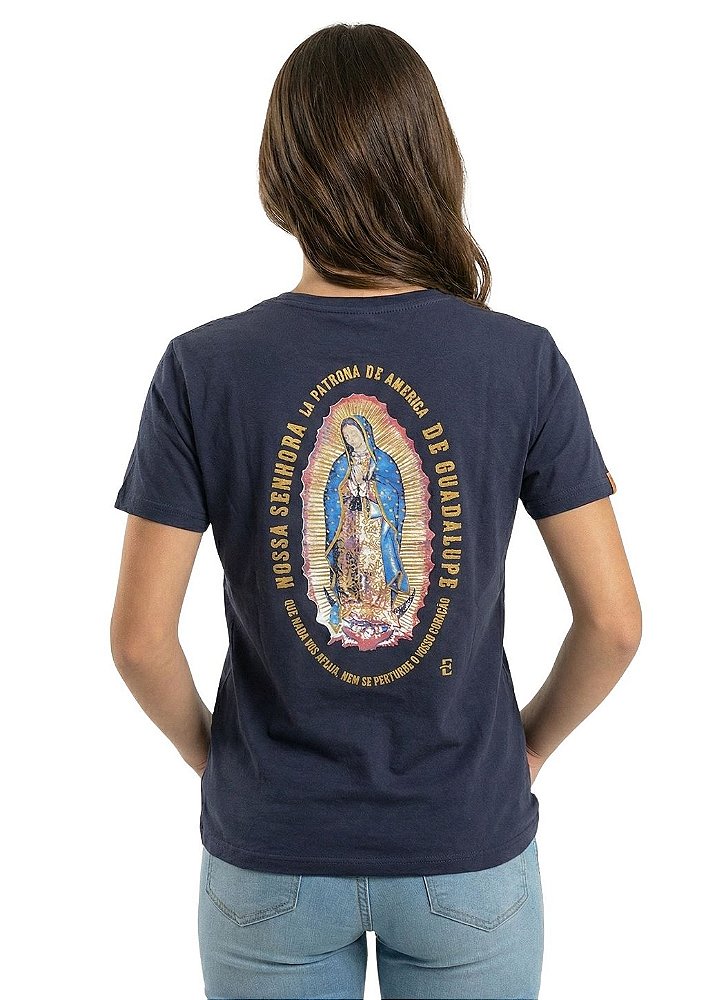 Camiseta Juvenil Unissex Estanciero Nossa Senhora Guadalupe