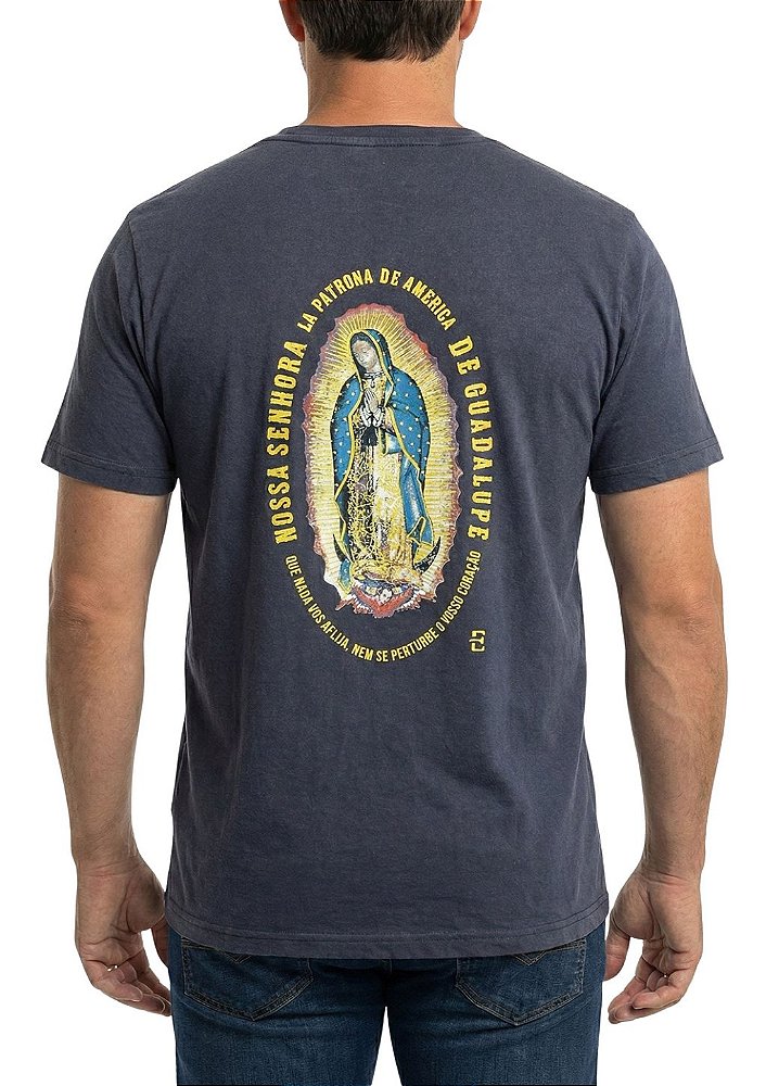 Camiseta Masculina Estanciero Nossa Senhora Guadalupe