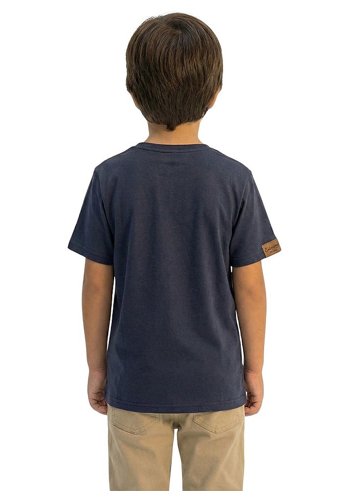 Camiseta Infantil Masculina Estanciero Cavalo Crioulo