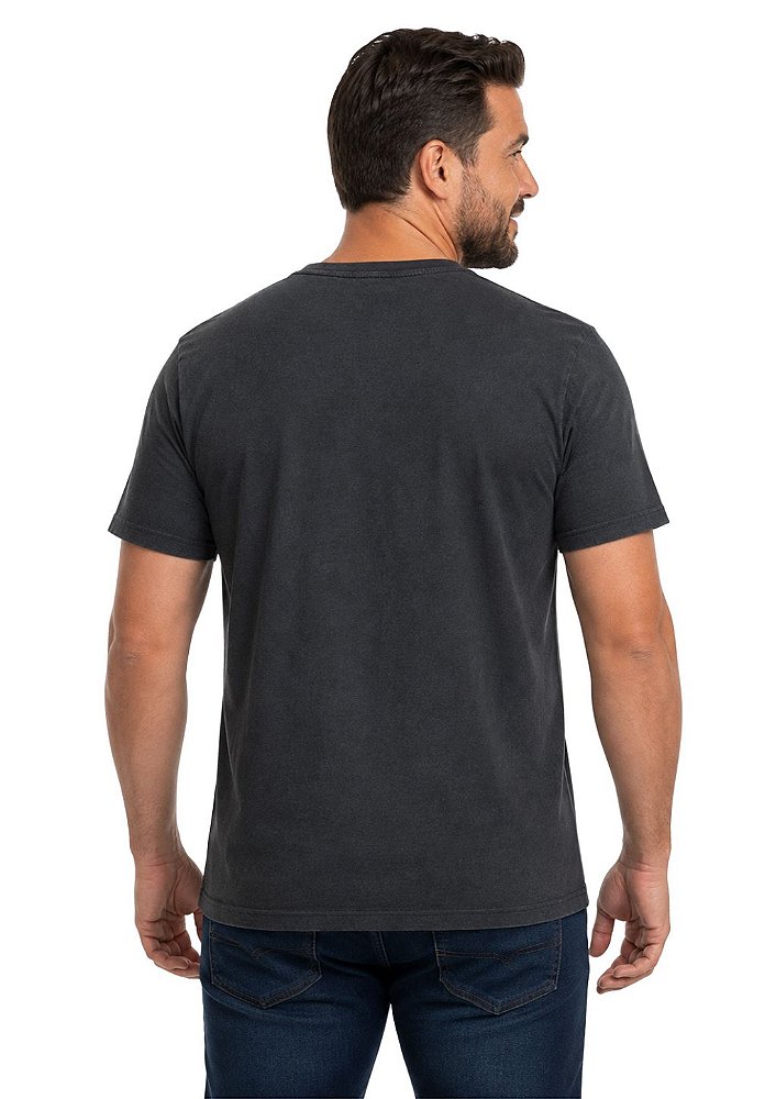Camiseta Masculina Estanciero Aqui O Sistema É Bruto