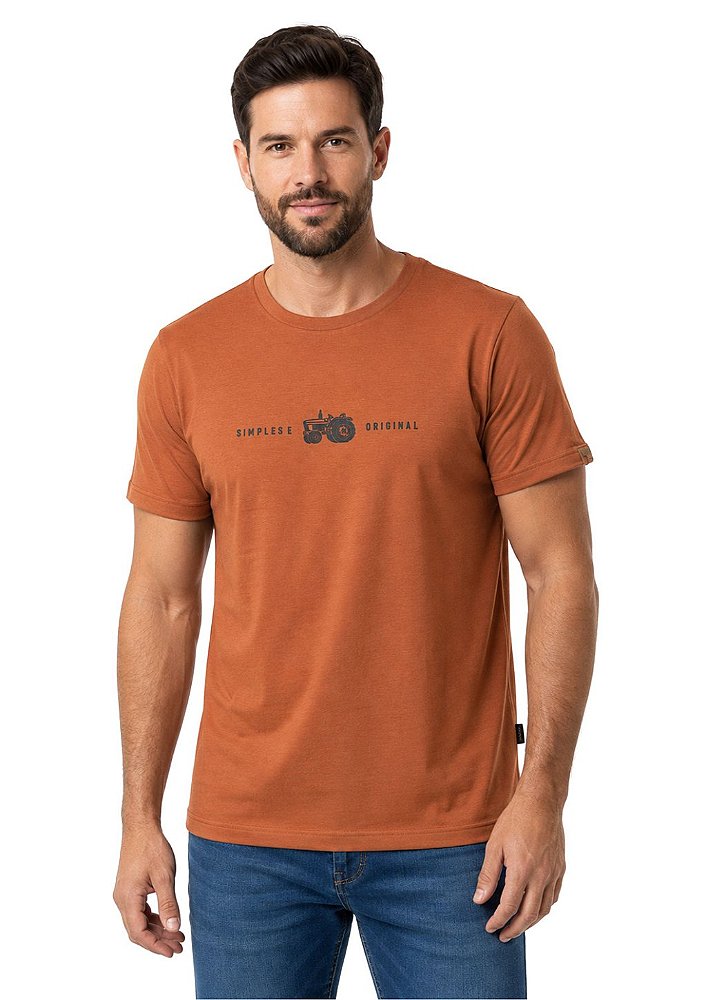 Camiseta Masculina Estanciero Simples E Original