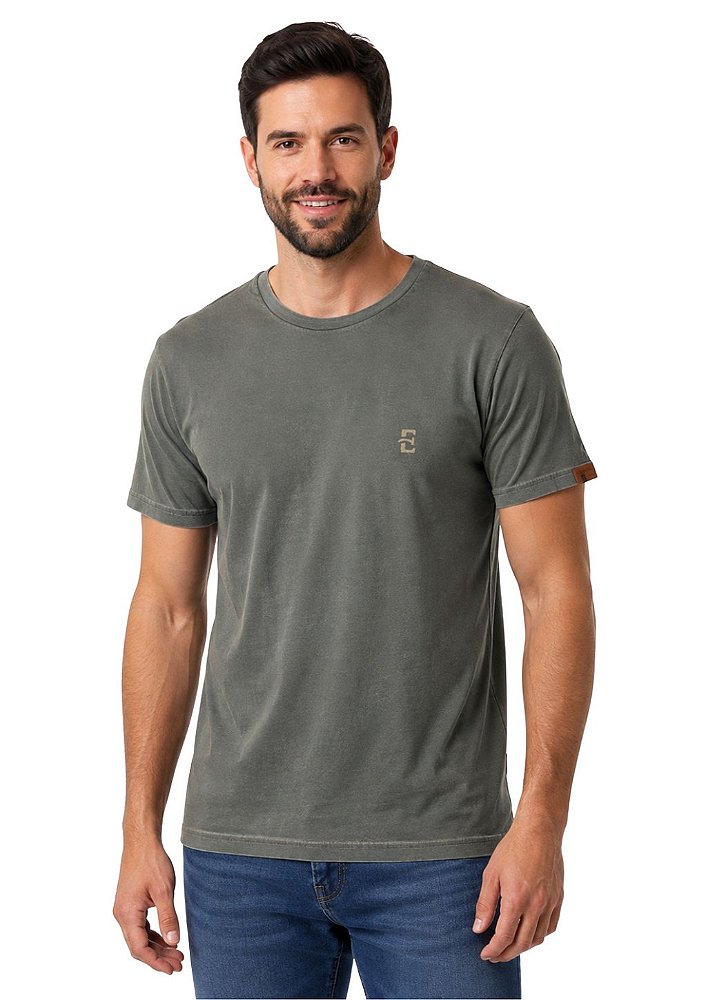 Camiseta Masculina Estanciero Cavalo Crioulo Costas