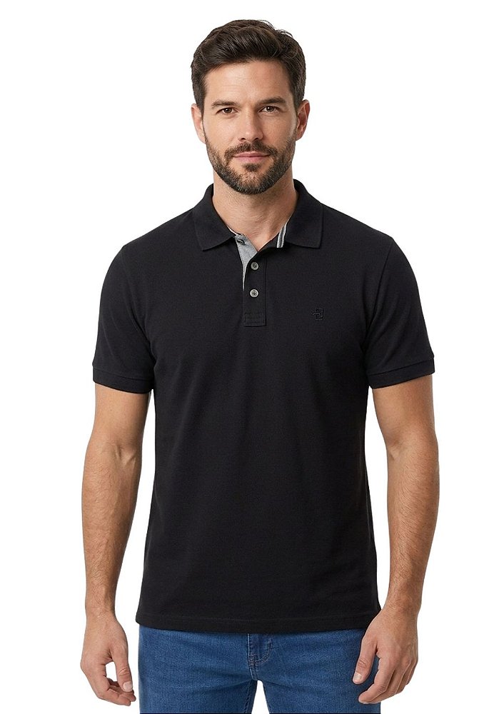 Polo Masculina Estanciero Peitilho Listrado