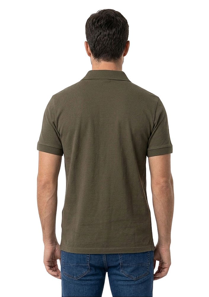 Polo Masculina Estanciero Peitilho Listrado