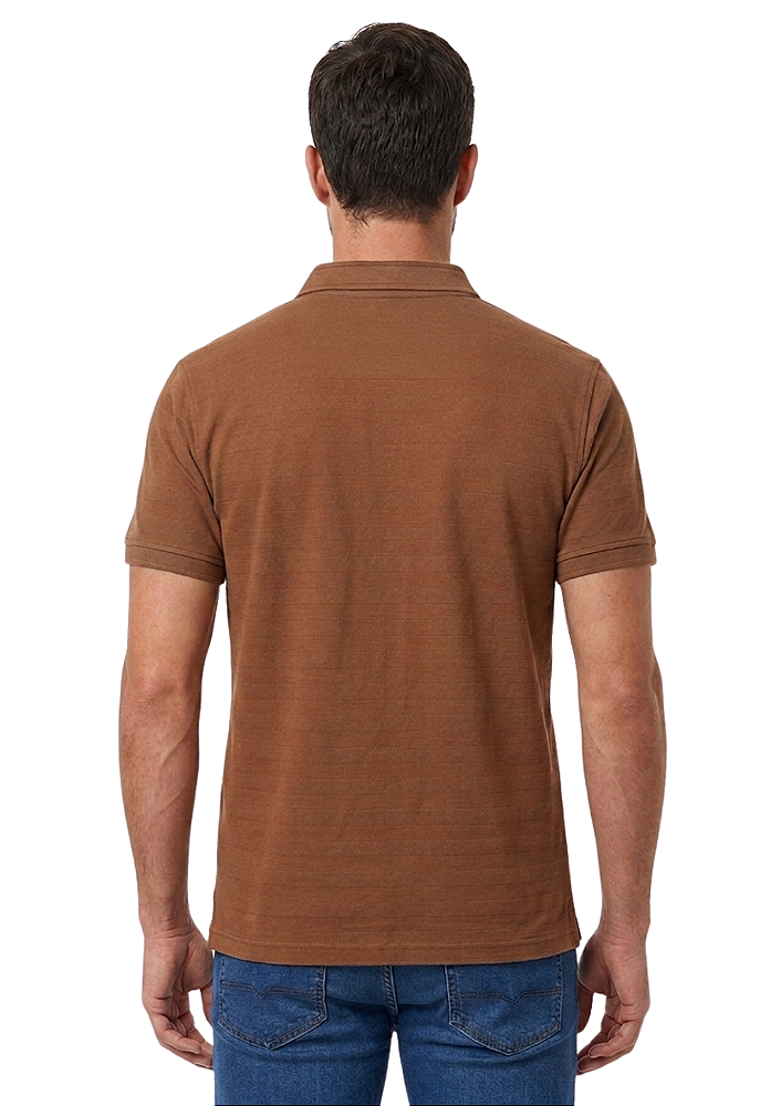 Camisa Polo Masculina Estanciero Gola Portuguesa Malha Piquet Premium Comfort