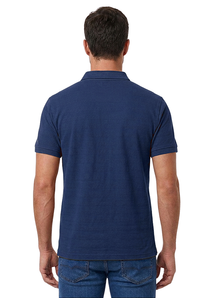 Camisa Polo Masculina Estanciero Gola Portuguesa Malha Piquet Premium Comfort