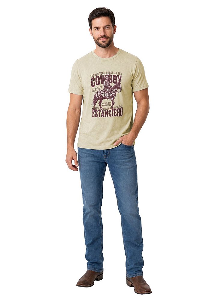 Camiseta Masculina Estanciero Cowboy Western