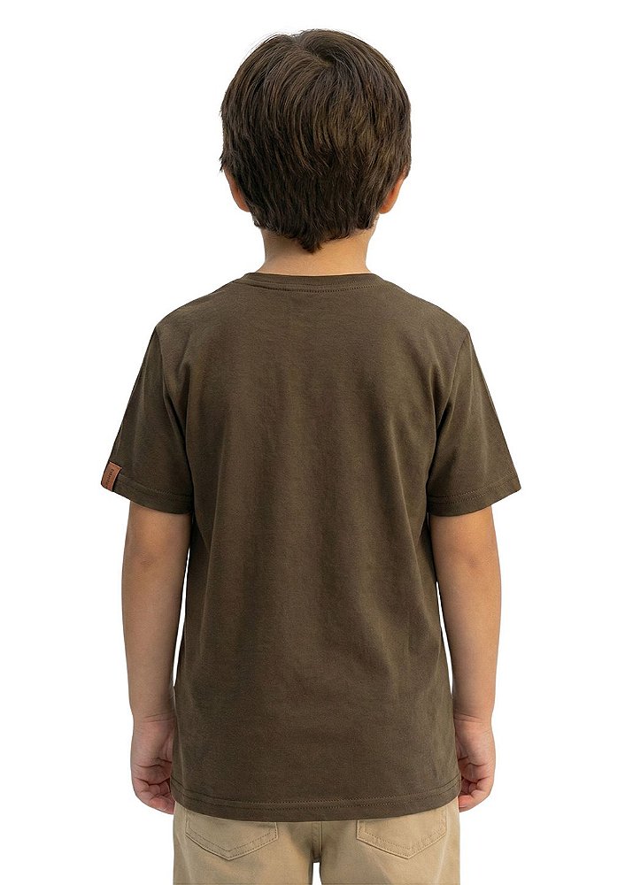 Camiseta Infantil Estanciero Laço Comprido